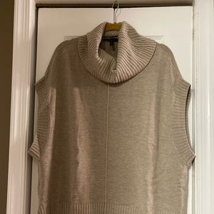 BCBGmaxazaria turtle neck poncho/vest